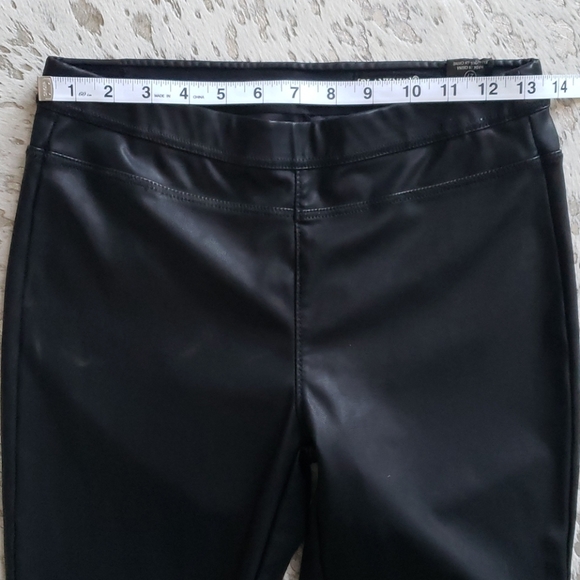 Blank NYC Vegan Pull On Leggings Black Sz27 - Picture 6 of 11